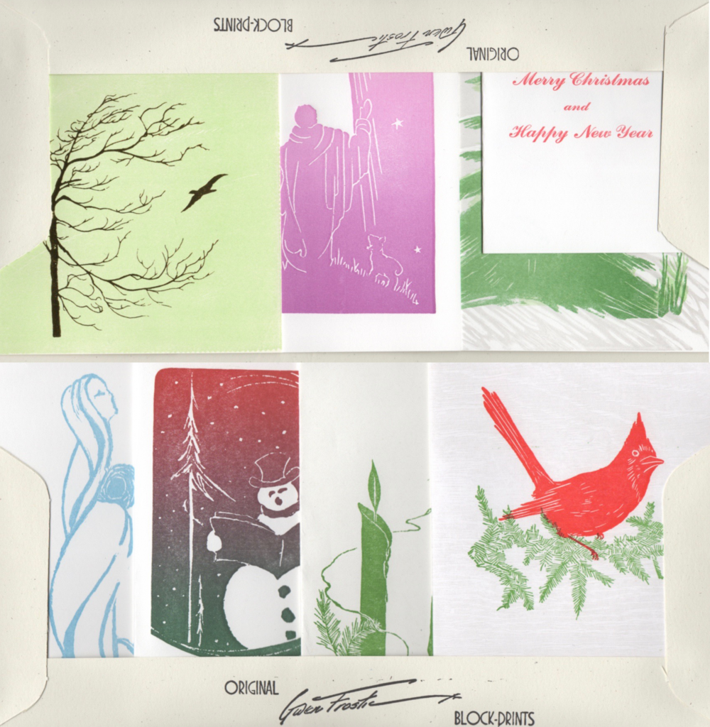 Block Printing, Nature Prints & Note Cards | Gwen Frostic