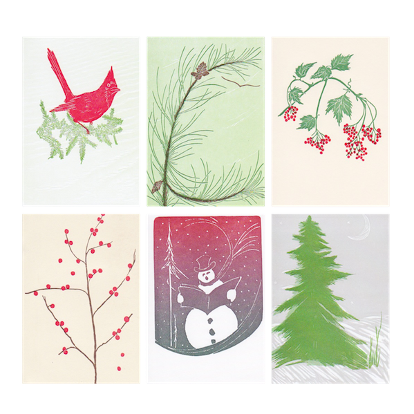 Christmas Cards Large | Gwen Frostic Prints