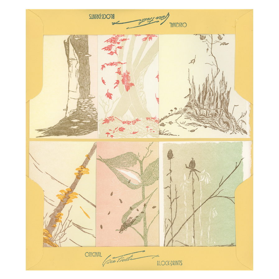 Block Printing, Nature Prints & Note Cards | Gwen Frostic