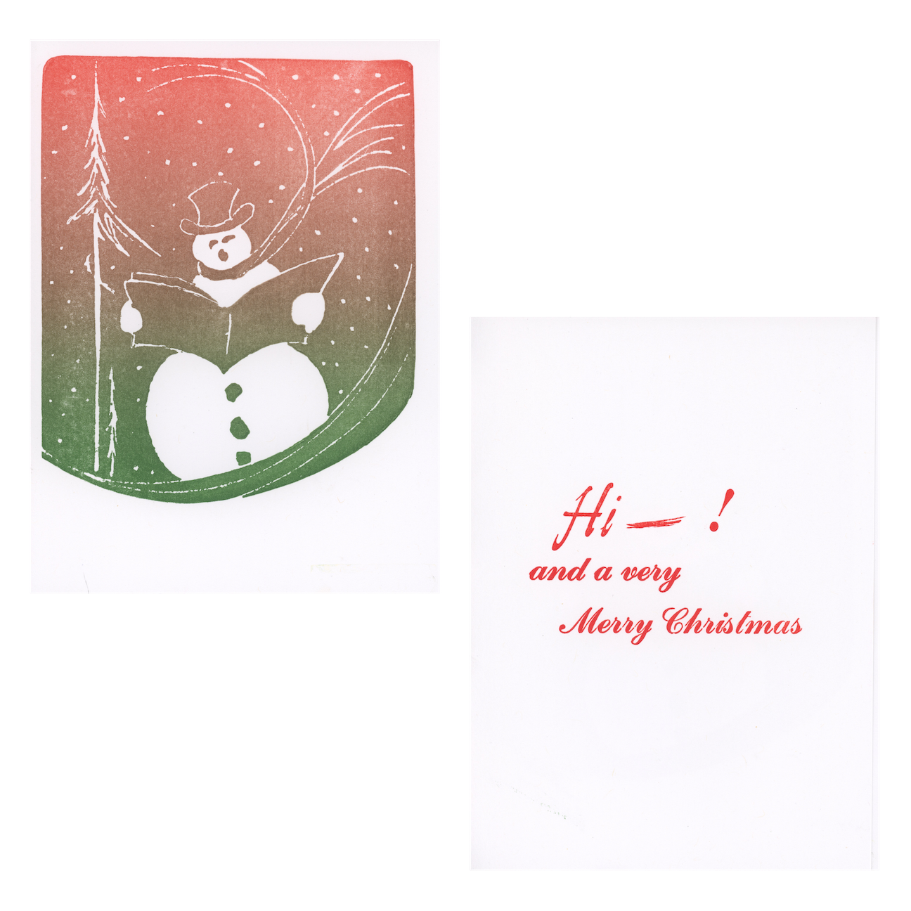 Christmas Cards Large | Gwen Frostic Prints