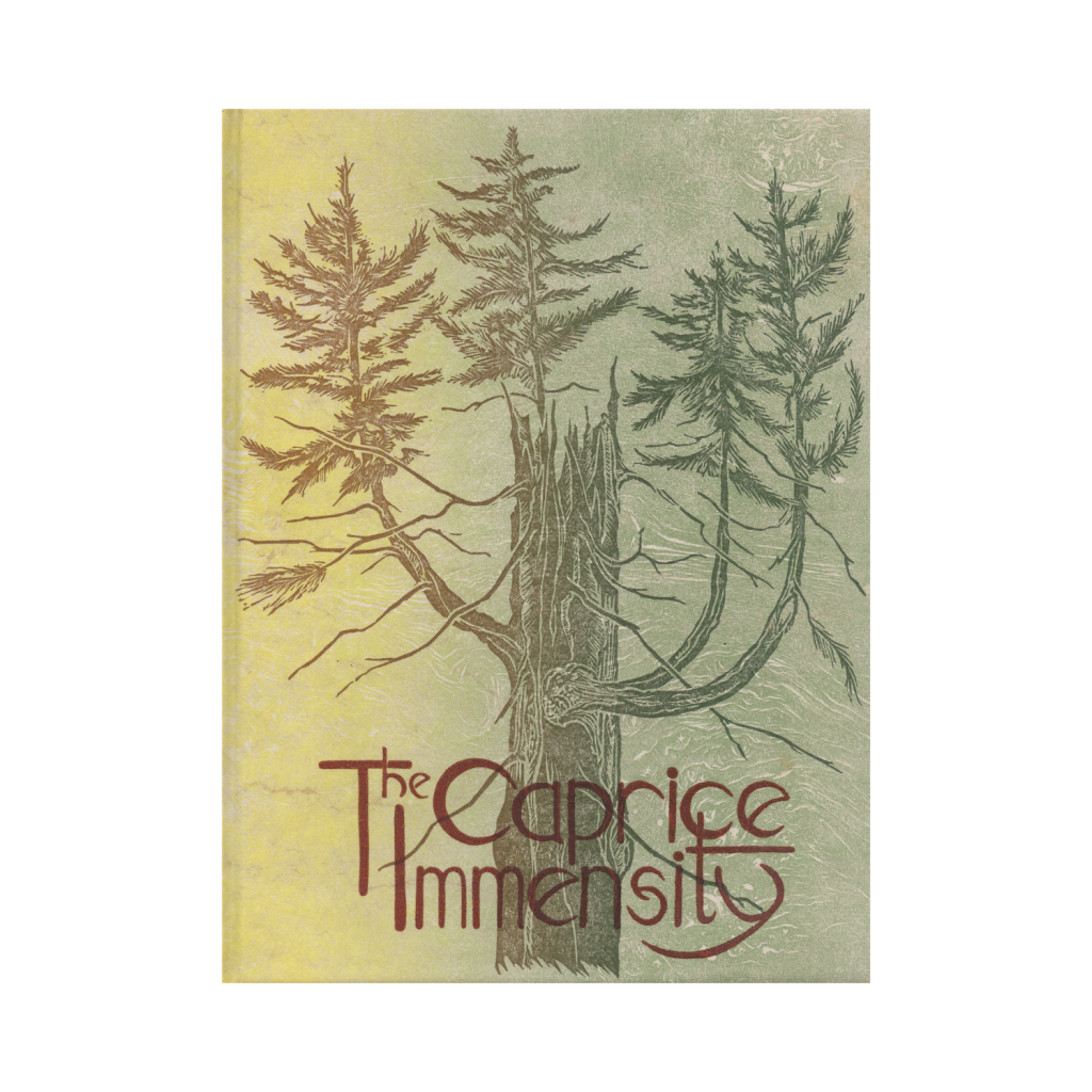 Gwen Frostic ③　the caprice immensity The Caprice Immensity by Gwen Feostic: Very Good Hardcover