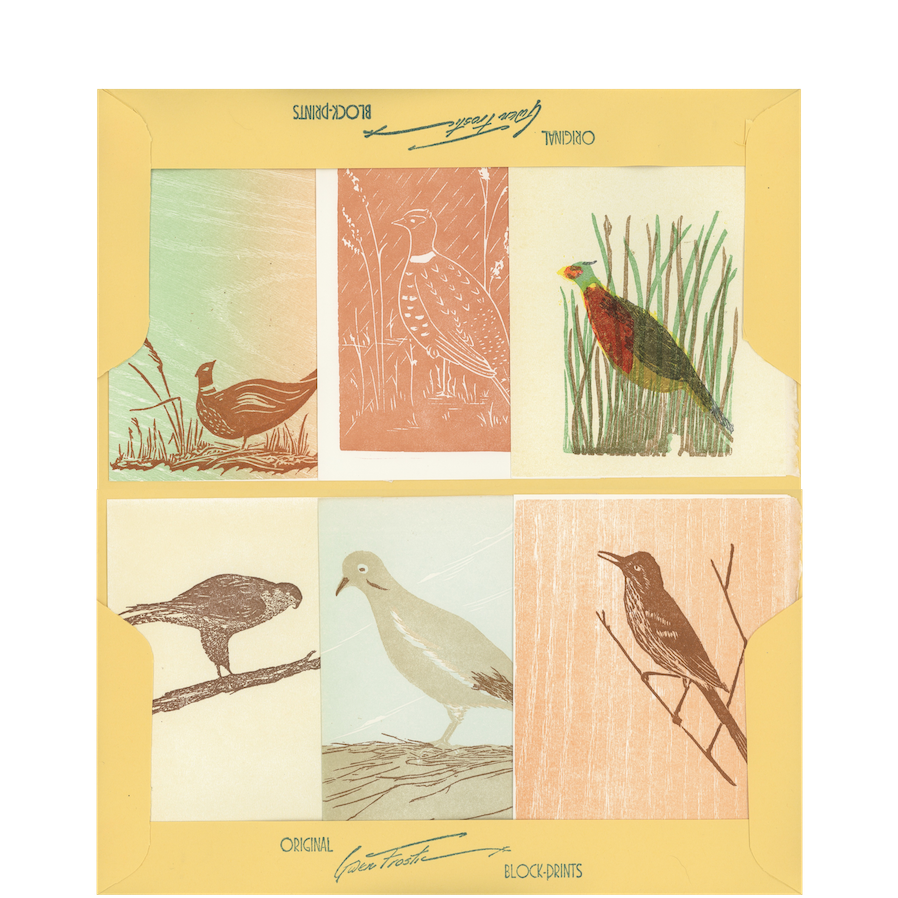 Bountiful Beaks Gwen Frostic Prints