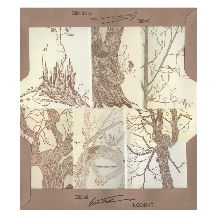 Regal Trees Gwen Frostic Prints